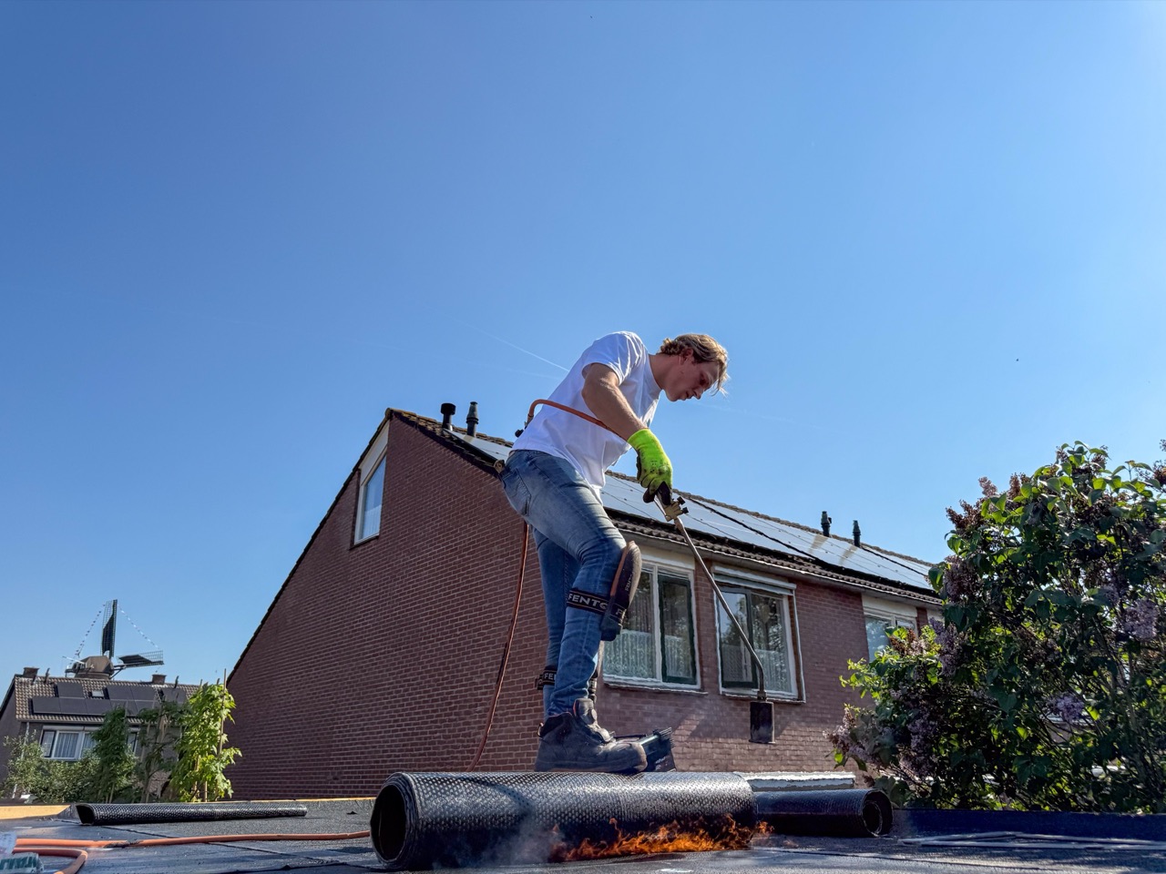 Spoed dakreparatie na stormschade