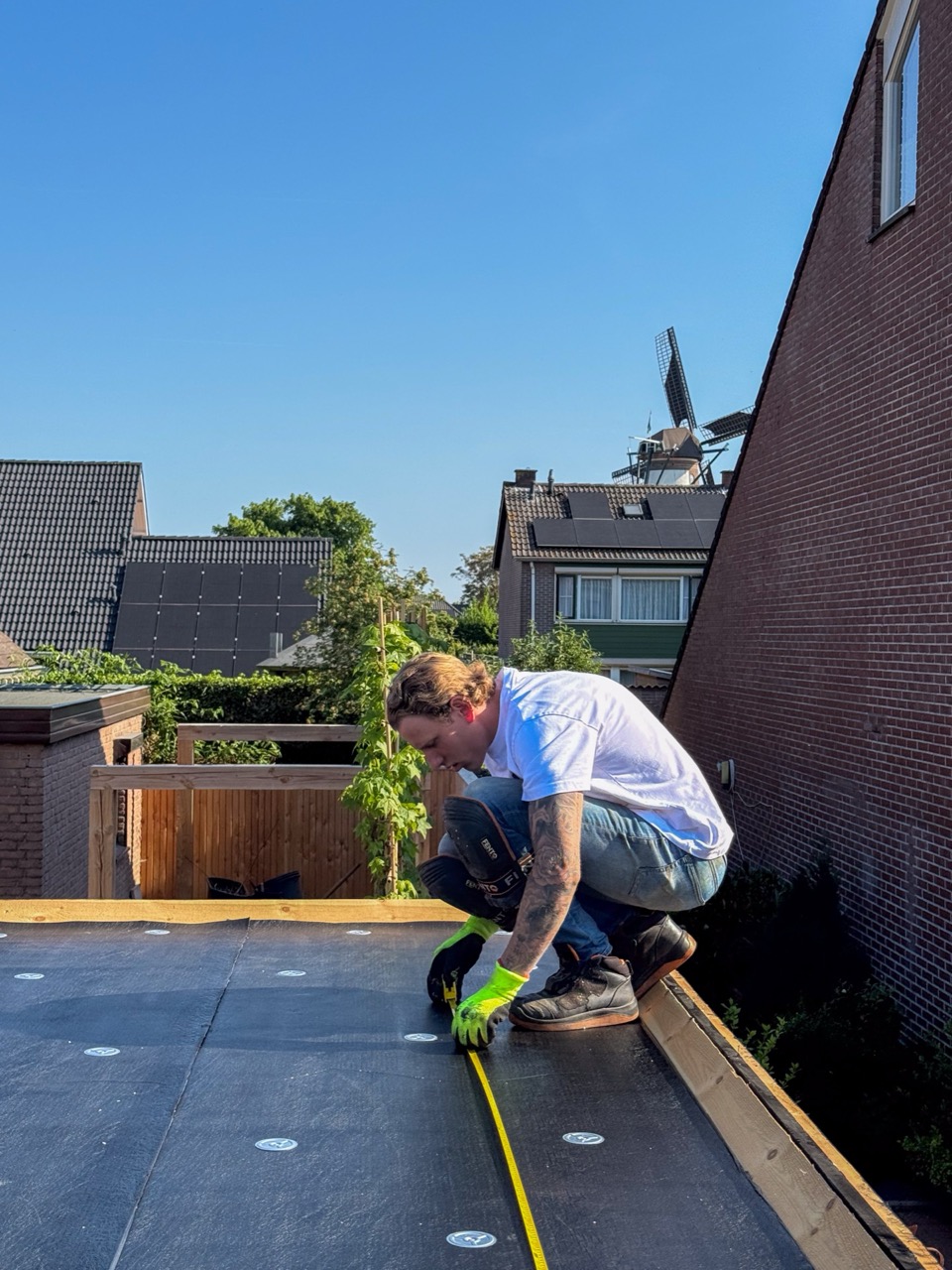 Inspectie dakbedekking
